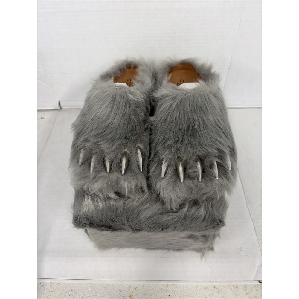 Bravest Studios Bear Claw Mule Grey 11 mens USA designer NIB BRAND NEW authentic